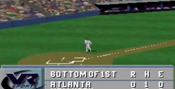 VR Baseball '97 Playstation Screenshot