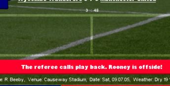 Championship Manager 2006 Playstation 2 Screenshot