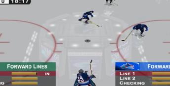 ESPN NHL Hockey Playstation 2 Screenshot