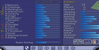 LMA Manager 2003 Playstation 2 Screenshot