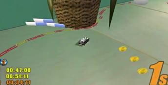 Mini Desktop Racing Playstation 2 Screenshot