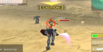 Mobile Suit Gundam: Federation vs. Zeon Playstation 2 Screenshot