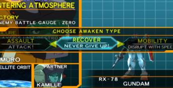 Mobile Suit Gundam: Gundam vs. Zeta Gundam Playstation 2 Screenshot