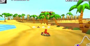 Moorhuhn Fun Kart 2008 Playstation 2 Screenshot