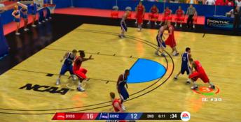 NCAA Basketball 09 Playstation 2 Screenshot
