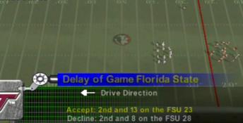 NCAA Gamebreaker 2001 Playstation 2 Screenshot