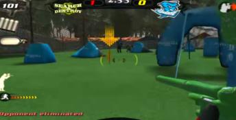 NPPL Championship Paintball 2009 Playstation 2 Screenshot