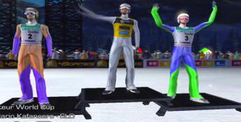 RTL Ski Jumping 2005 Playstation 2 Screenshot