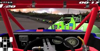 Short Track Racing: Trading Paint Playstation 2 Screenshot