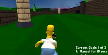 Simpsons Skateboarding Playstation 2 Screenshot