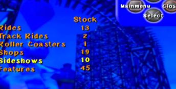 Theme Park Roller Coaster Playstation 2 Screenshot