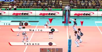 Women's Volleyball Championship Playstation 2 Screenshot