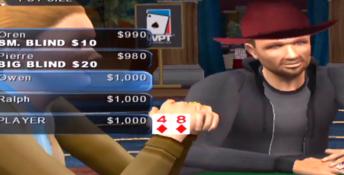 World Poker Tour Playstation 2 Screenshot