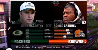 NFL Head Coach 09 Playstation 3 Screenshot