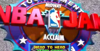 NBA Jam: Tournament Edition Saturn Screenshot