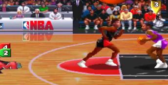 NBA Jam: Tournament Edition Saturn Screenshot