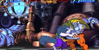 Night Warriors: Darkstalkers' Revenge Saturn Screenshot