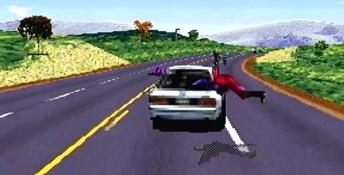 Road Rash Saturn Screenshot