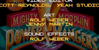 Mighty Morphin Power Rangers Sega CD Screenshot