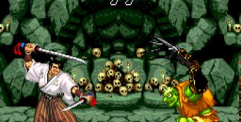 Samurai Shodown Sega CD Screenshot