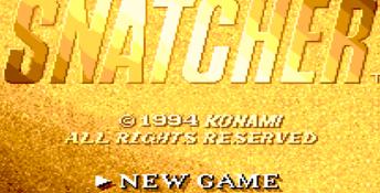 Snatcher Sega CD Screenshot
