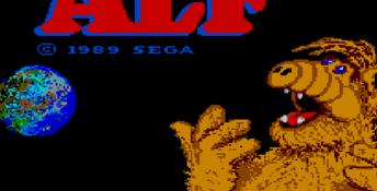 Alf Sega Master System Screenshot