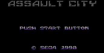 Assault City Sega Master System Screenshot