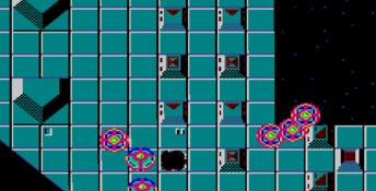 Astro Warrior Sega Master System Screenshot