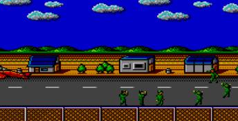 Bomber Raid Sega Master System Screenshot