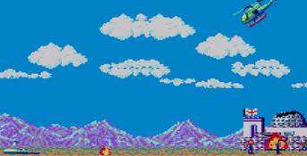 Choplifter Sega Master System Screenshot