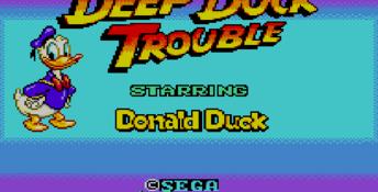 Deep Duck Trouble Starring Donald Duck