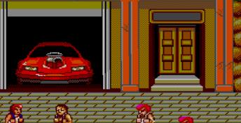 Double Dragon Sega Master System Screenshot