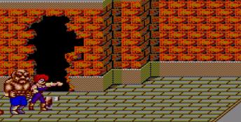 Double Dragon Sega Master System Screenshot