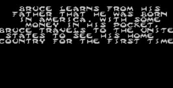 Dragon - The Bruce Lee Story Sega Master System Screenshot