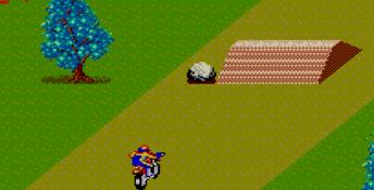 Enduro Racer Sega Master System Screenshot