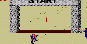 Enduro Racer Sega Master System Screenshot