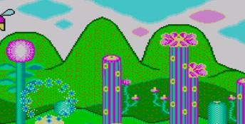 Fantasy Zone Sega Master System Screenshot