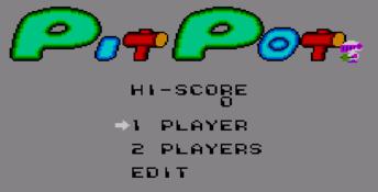 Pit Pot Sega Master System Screenshot
