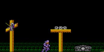 Ghouls 'n Ghosts Sega Master System Screenshot