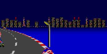 Hang-On Sega Master System Screenshot