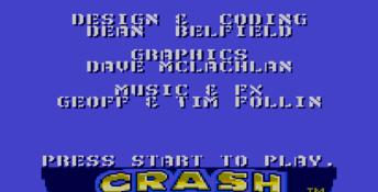 The Incredible Crash Dummies Sega Master System Screenshot