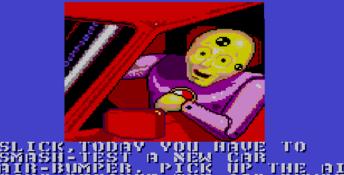 The Incredible Crash Dummies Sega Master System Screenshot