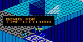 Marble Madness Sega Master System Screenshot