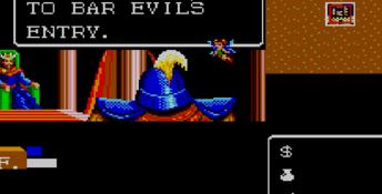 Miracle Warriors - Seal of the Dark Lord Sega Master System Screenshot