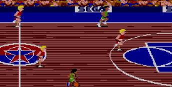 Pat Riley Basketball Sega Master System Screenshot