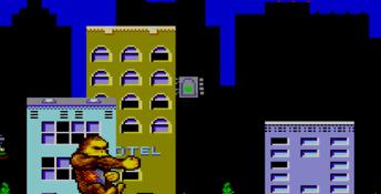 Rampage Sega Master System Screenshot