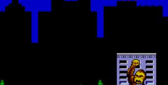 Rampage Sega Master System Screenshot