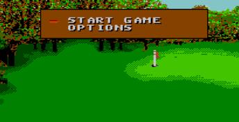 Sega World Tournament Golf Sega Master System Screenshot