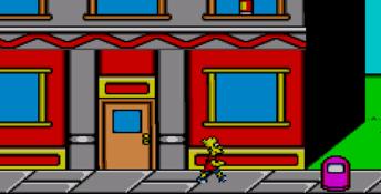 The Simpsons: Bart vs. the Space Mutants Sega Master System Screenshot