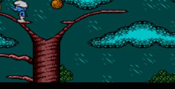 The Smurfs Travel the World Sega Master System Screenshot